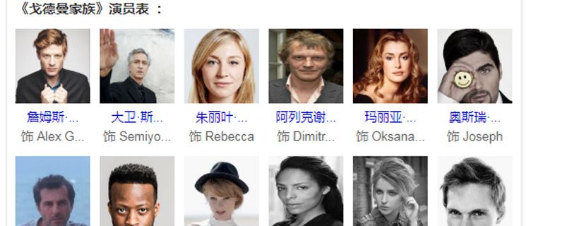 戈德曼家族的演员