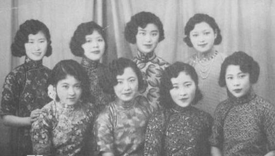 严仁美林樱八人团 民国名媛都是出身名门