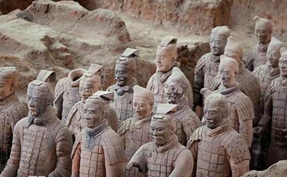 秦始皇陵兵马俑里面有活人吗 兵马俑绿脸是活人俑真假