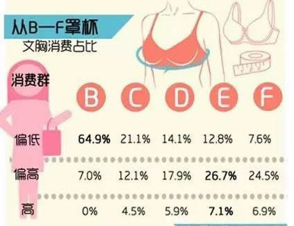 a到f罩杯真人照片 a罩杯到f罩杯的大小形状图片