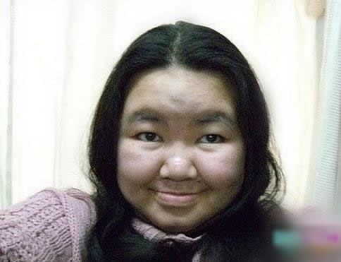 丑到爆的丑女图片 吓人的丑女图片
