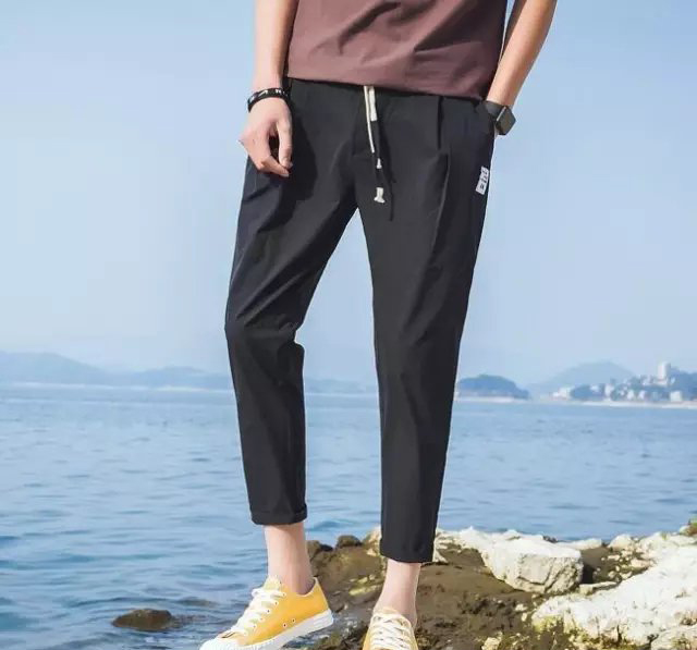 夏季扮帅怎么可以少了九分裤