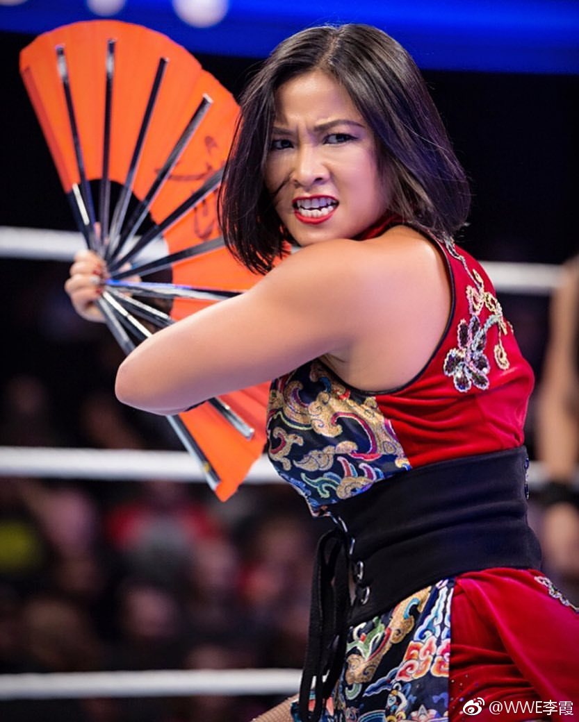 WWE中国女子第一人李霞(赵霞)资料 WWE是不是有剧本在演戏