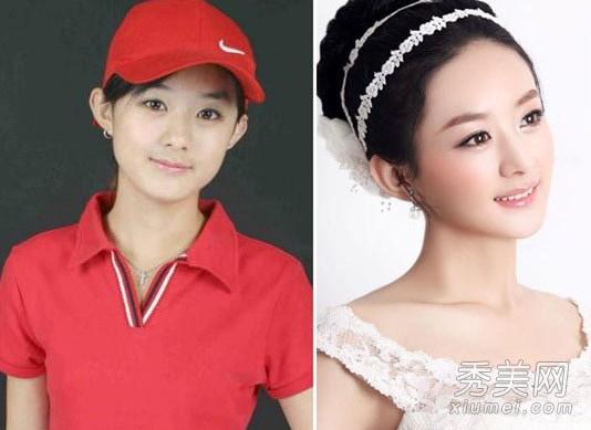 赵丽颖的鼻子整容过吗 丽颖的鼻子越来越高图