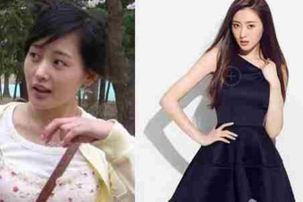 张天爱减肥前后对比照 确实是瘦了一圈更漂亮自信了
