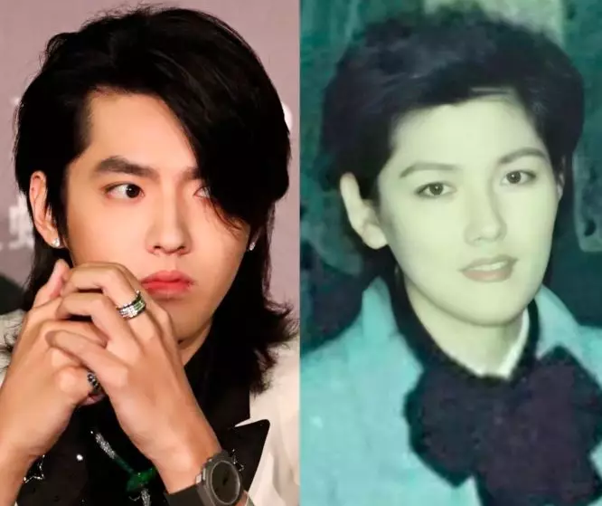 吴亦凡和父母照片妈妈是干什么的 吴亦凡家庭背景家境妈妈再婚
